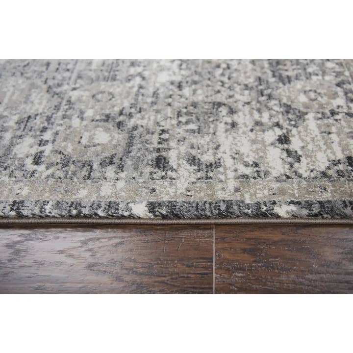 LOOMLAN - Wholesale Runner rug - Dach Central Medallion Gray Kitchen Hallway Runner Rug5