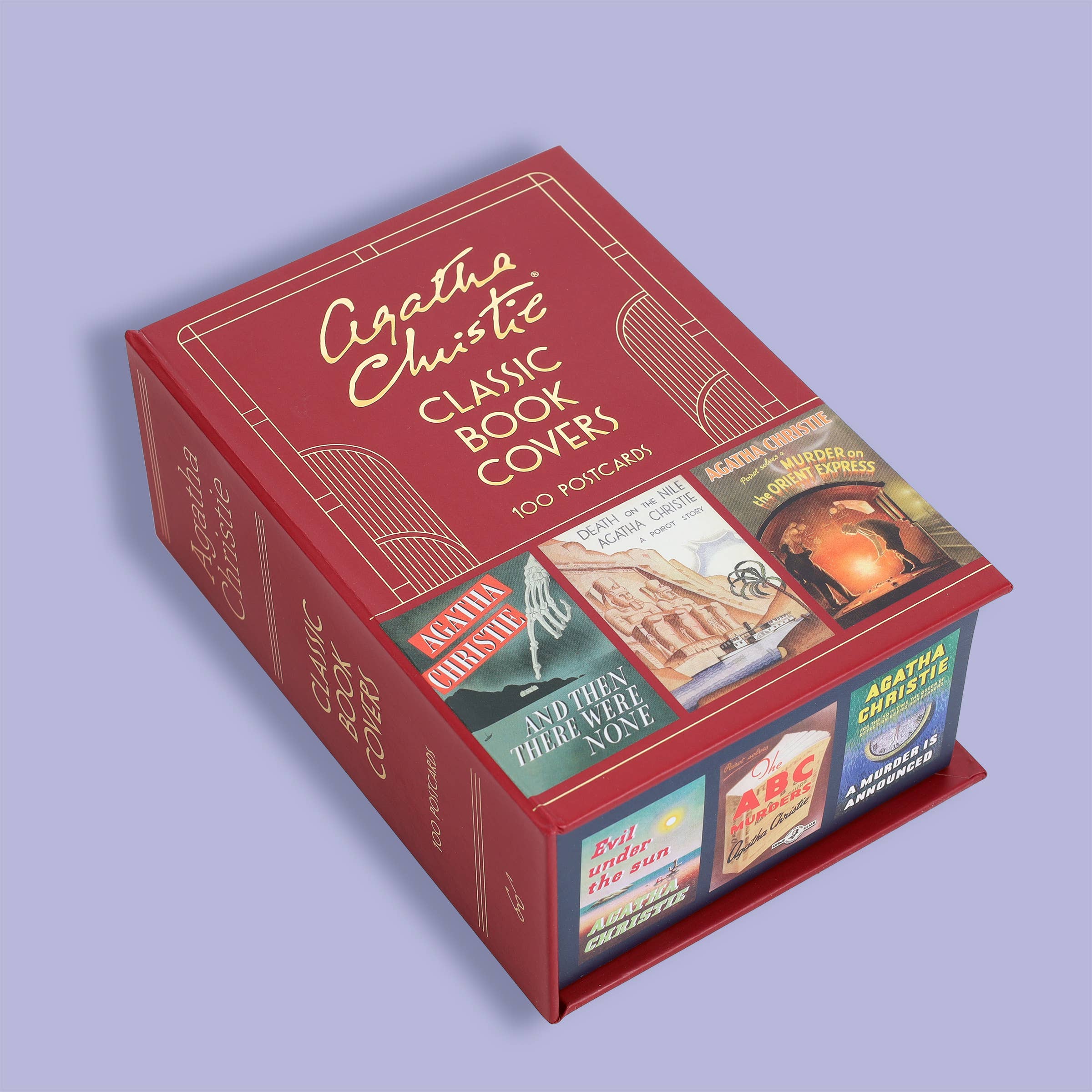 Chronicle Books - Wholesale Postcard Set - Agatha Christie Classic Book Covers: 100 Postcards2