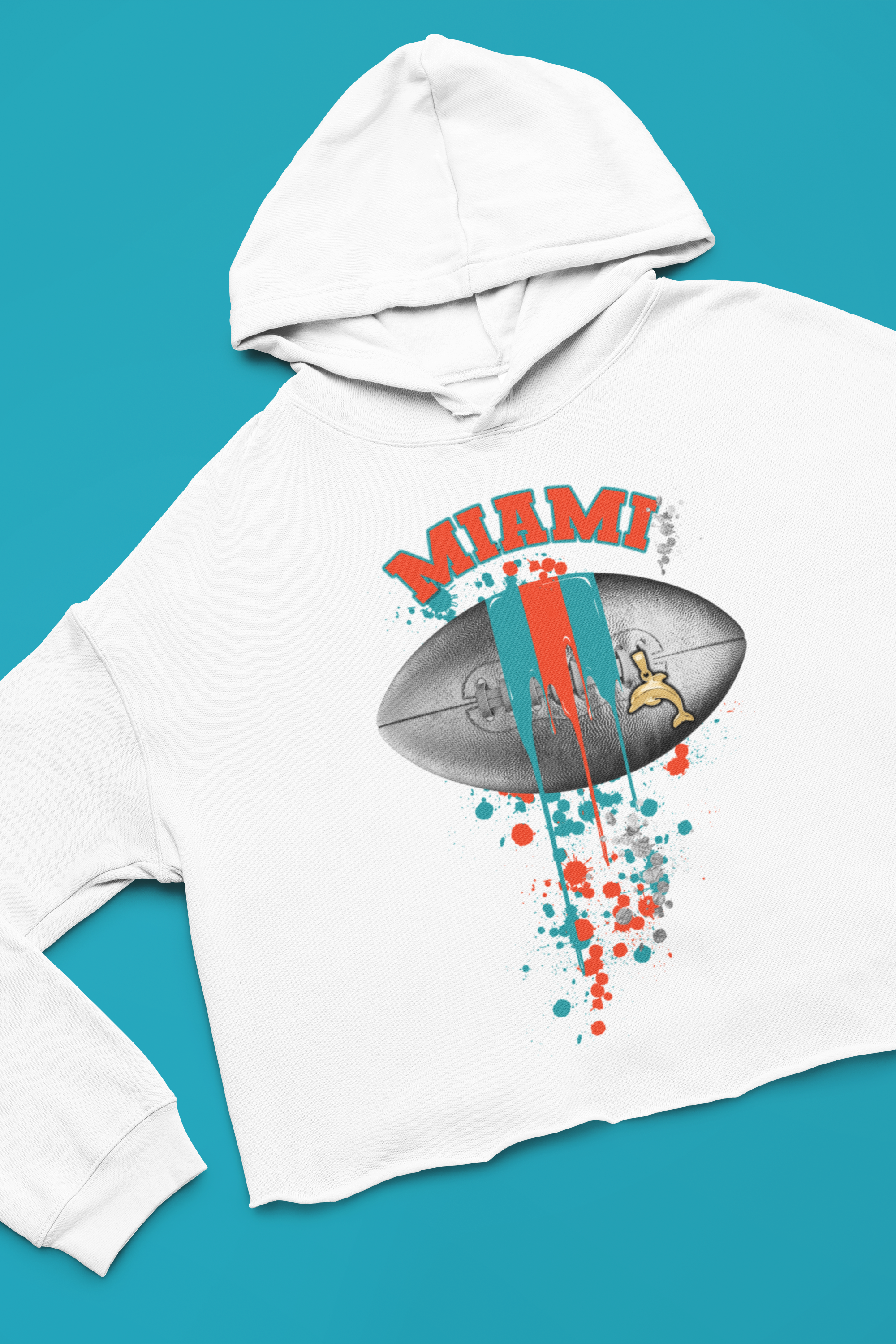 By Jodi LLC - Wholesale Screen Printed T-Shirt - Women's - Football Drip (Pro Teams) Football graphic tee, t-shirt,8