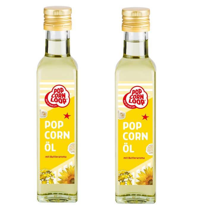 Popcornloop – wholesale Matolja – 2-pack popcornolja 250 ml