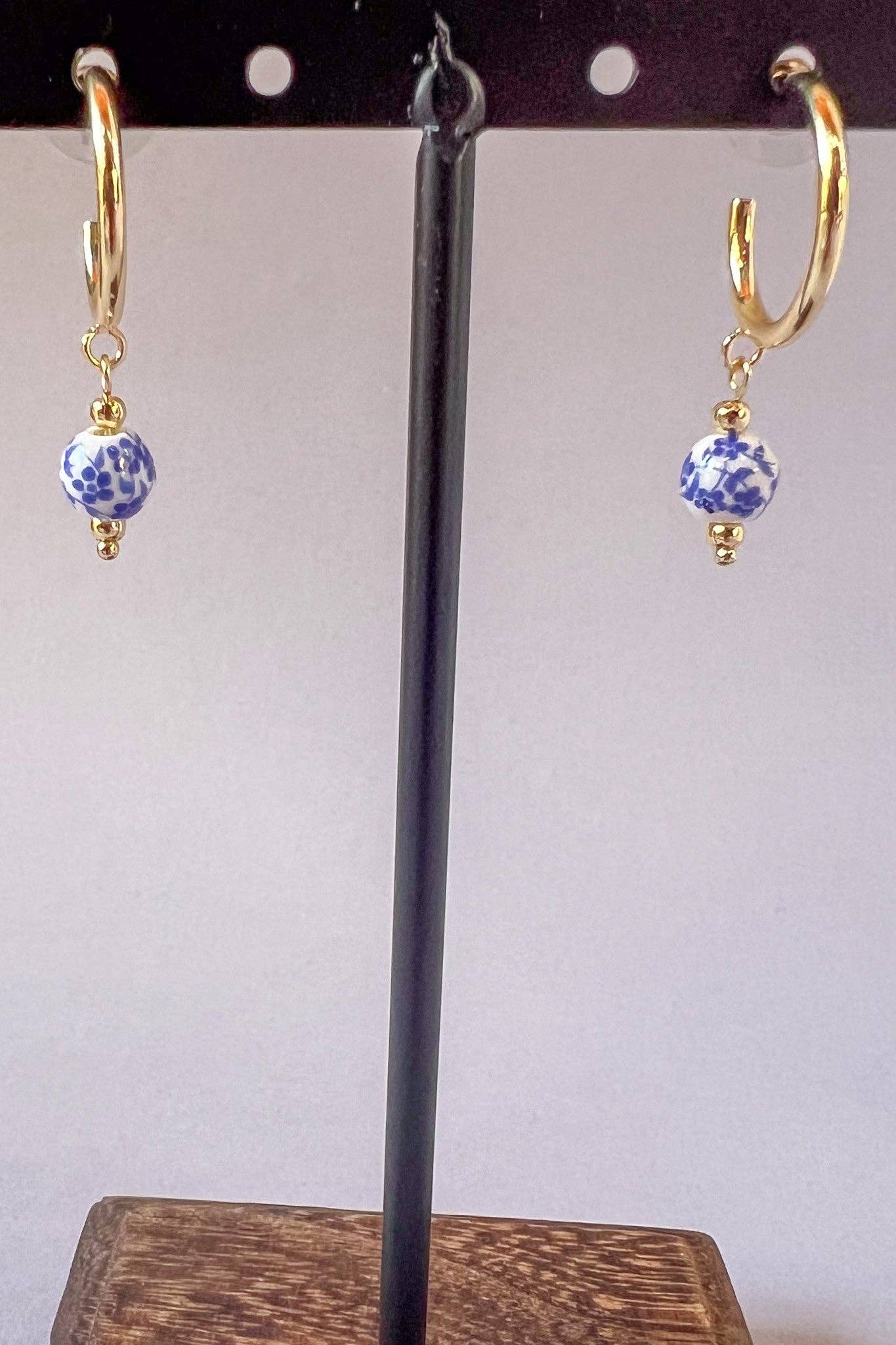 Dylan Designs - Wholesale Dangle Earrings - Mally Hoop Earring EG61