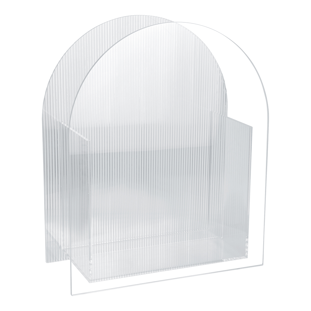 Boker-Tov Shalom - Wholesale Magazine Rack - Lucite Magazine Rack1