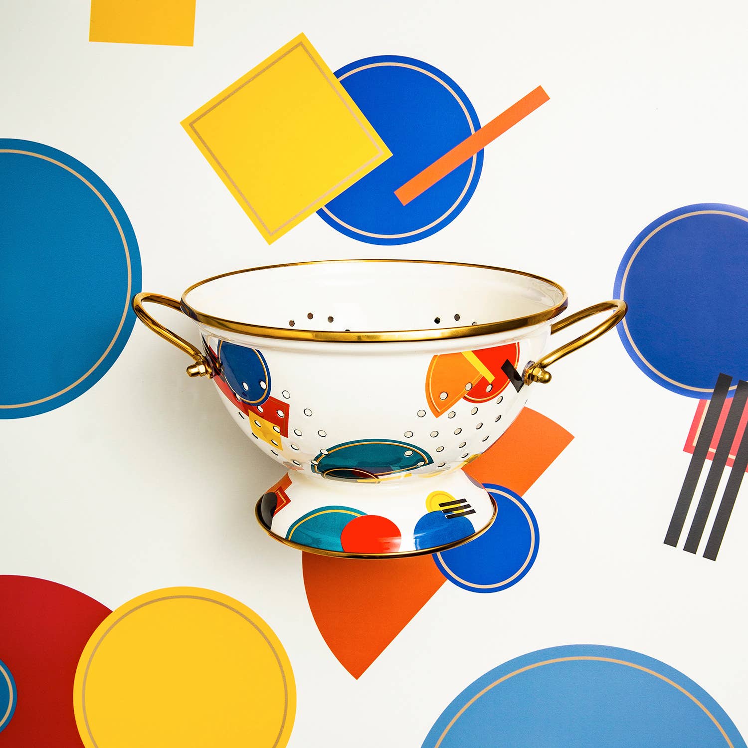 Darling Spring - Vendita all'ingrosso Scolapasta - Scolapasta smaltato Bauhaus8