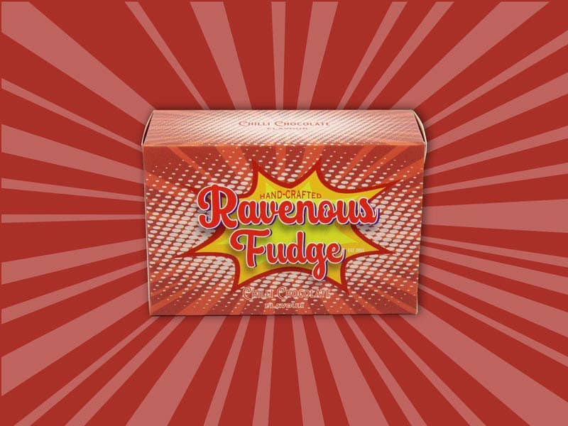 Ravenous Fudge – wholesale Fudge – Chilli Chocolate Fudge - Box