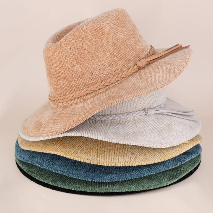Sensibling Corp. - Wholesale Straw hat – women's - Solid Knit Panama Hat6