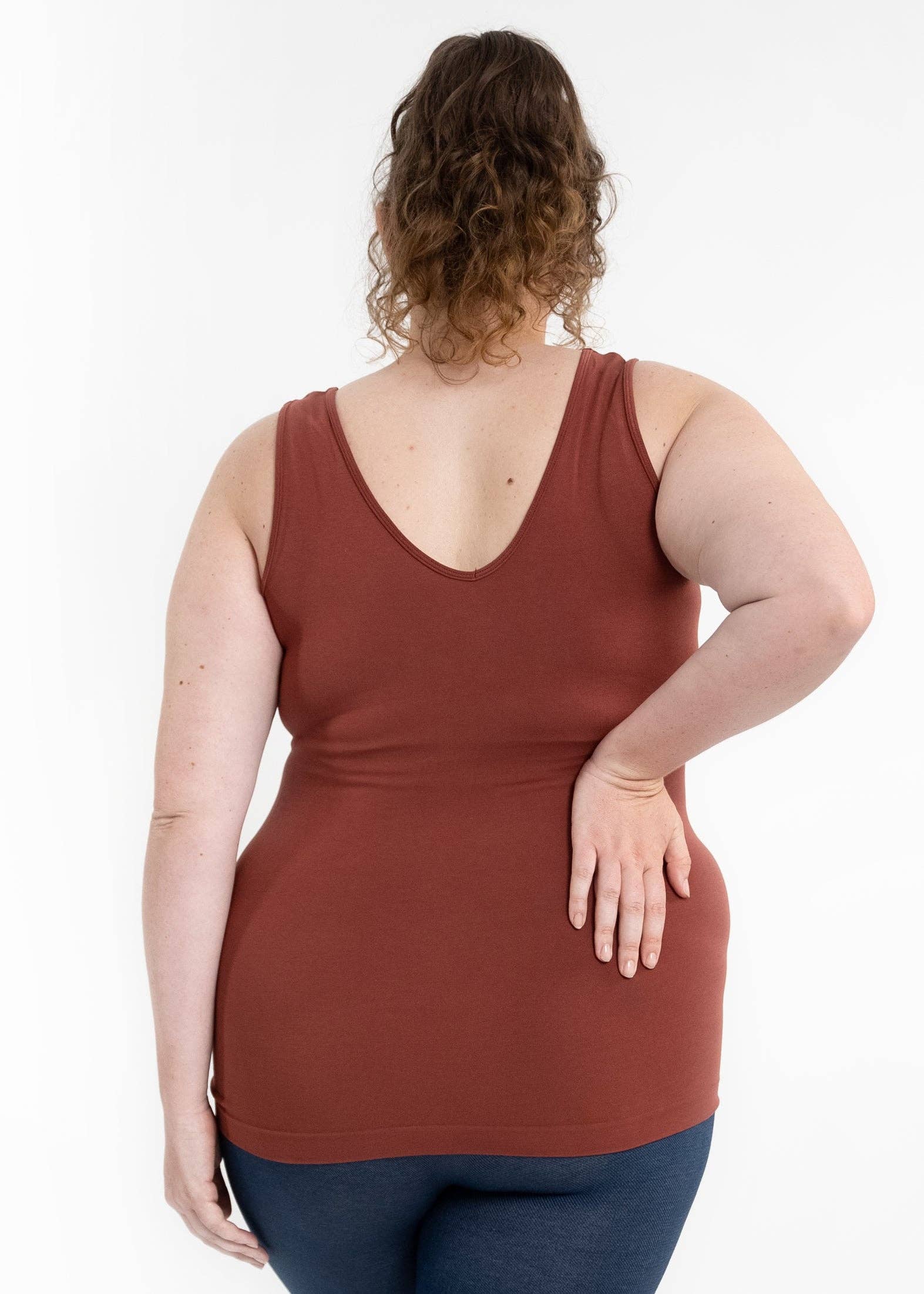 ELIETIAN - Wholesale Tank Top - Women's - Reversible Tank - Curvy Fit70