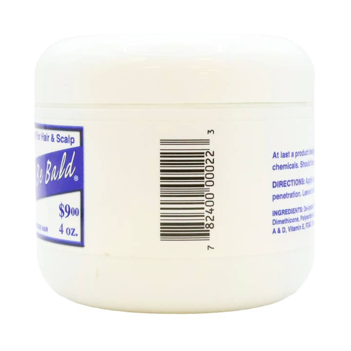 KT Supply - Wholesale Scalp/Hair Treatment - Baby Don't Be Bald Hair and Scalp Nourishment Cream 4 Oz.