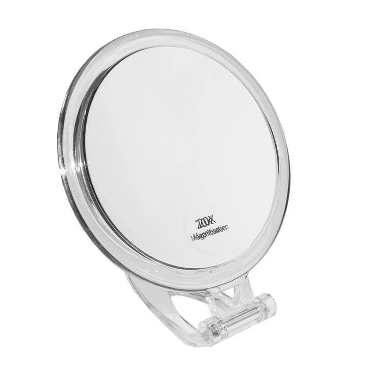 Espejo de viaje, acrílico, 20x, aumento, Ø 10,5 cm para venta al por mayor de Fantasia R. Espig KG