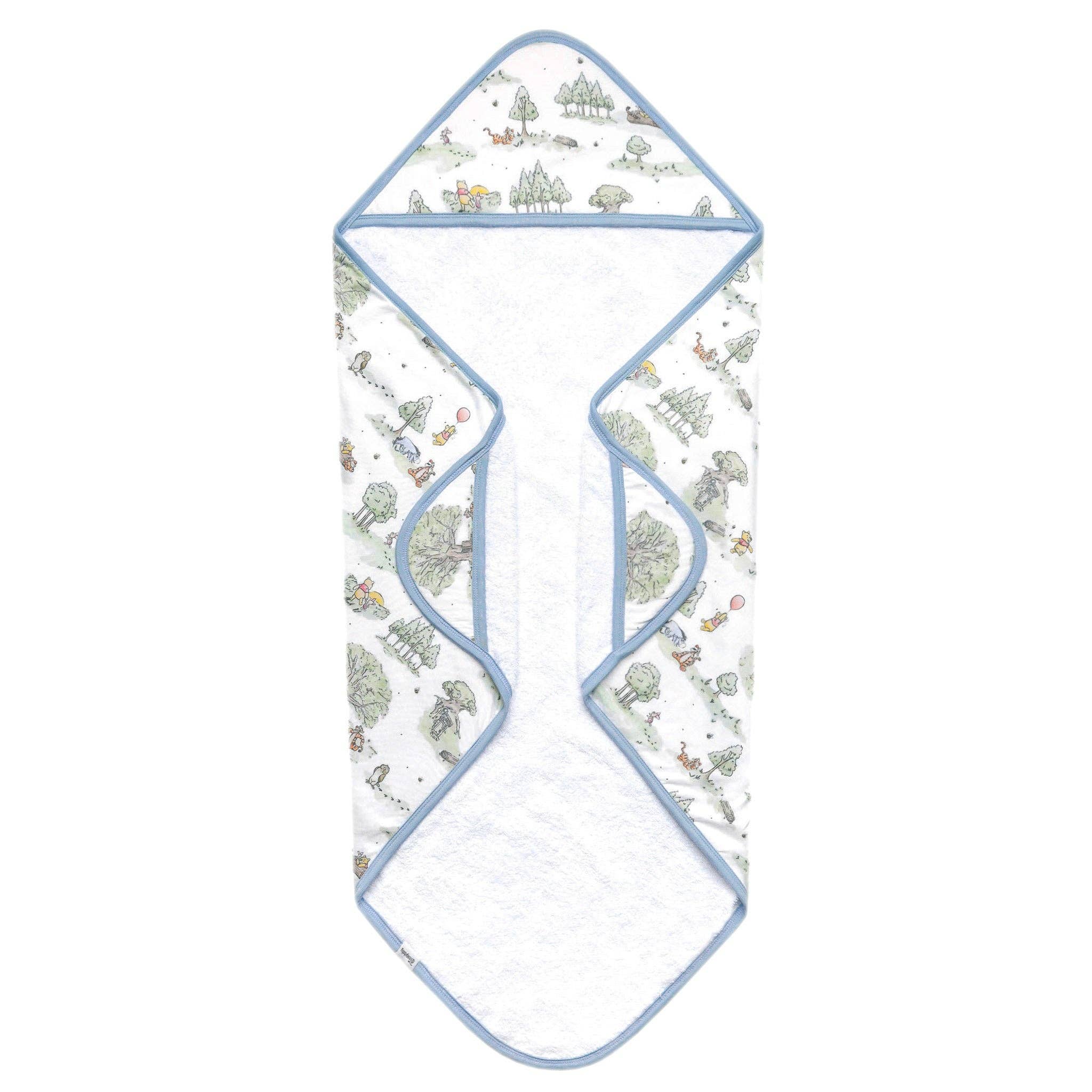 Copper Pearl - Wholesale Hooded Towel - Kids & Baby - Premium Baby Knit Hooded Towel - Hundred Acre Wood1