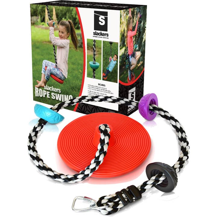 Slackers® 6' Climbing Rope Swing for wholesale by Bolder Play