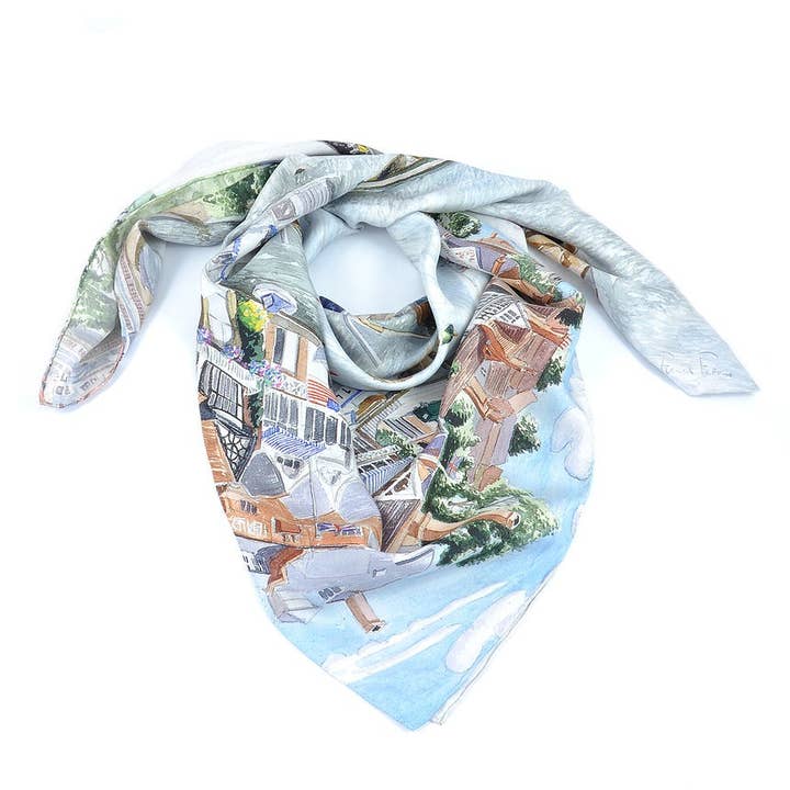 Bufanda cuadrada Henley Regatta para venta al por mayor de David Watson