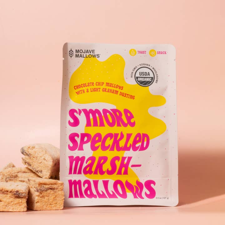 Mojave Mallows - Wholesale Marshmallow - S'more Speckled Marshmallows - Organic / Wholesome / Snack