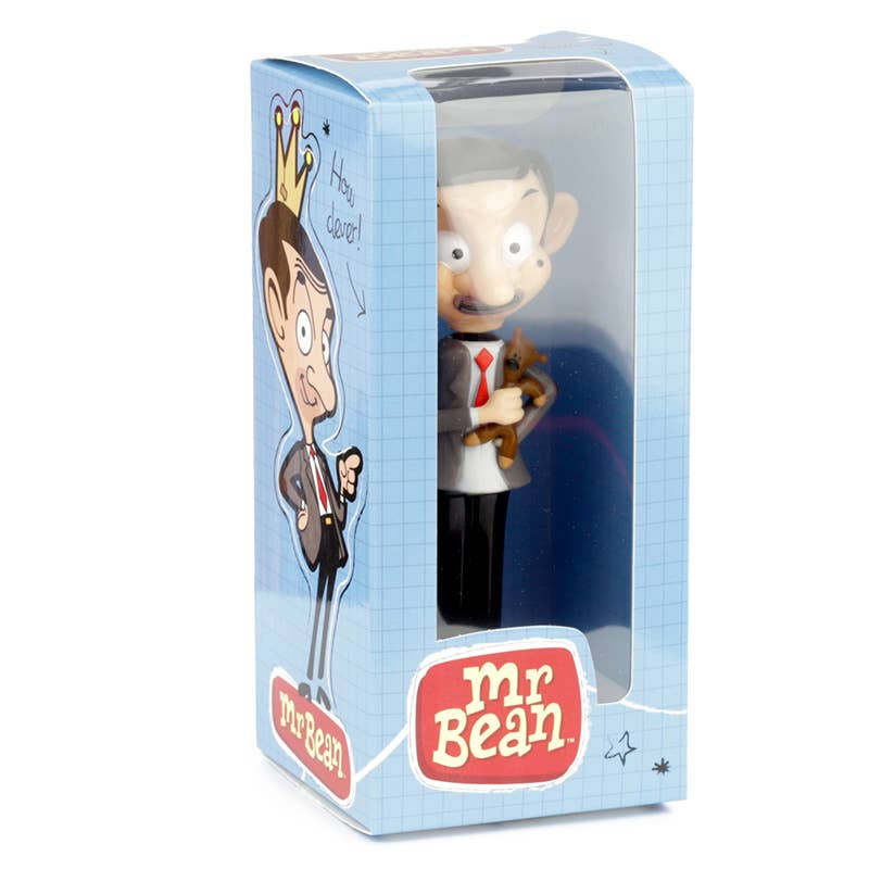 Puckator Ltd – wholesale Ornament – Mr Bean with Teddy Solar Pal2