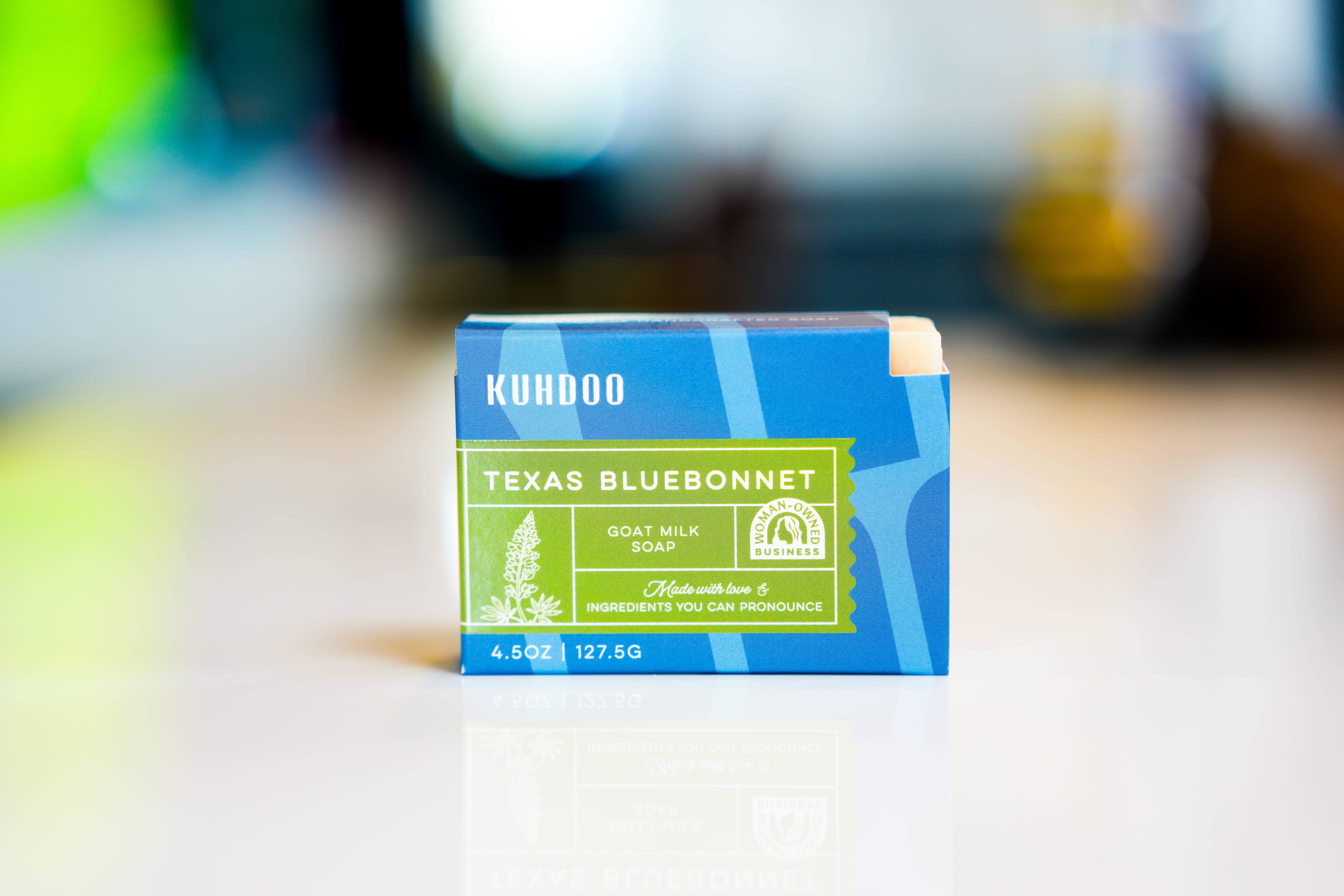 Kuhdoo Soap - Wholesale Bar Soap - Texas Bluebonnet Bar Soap