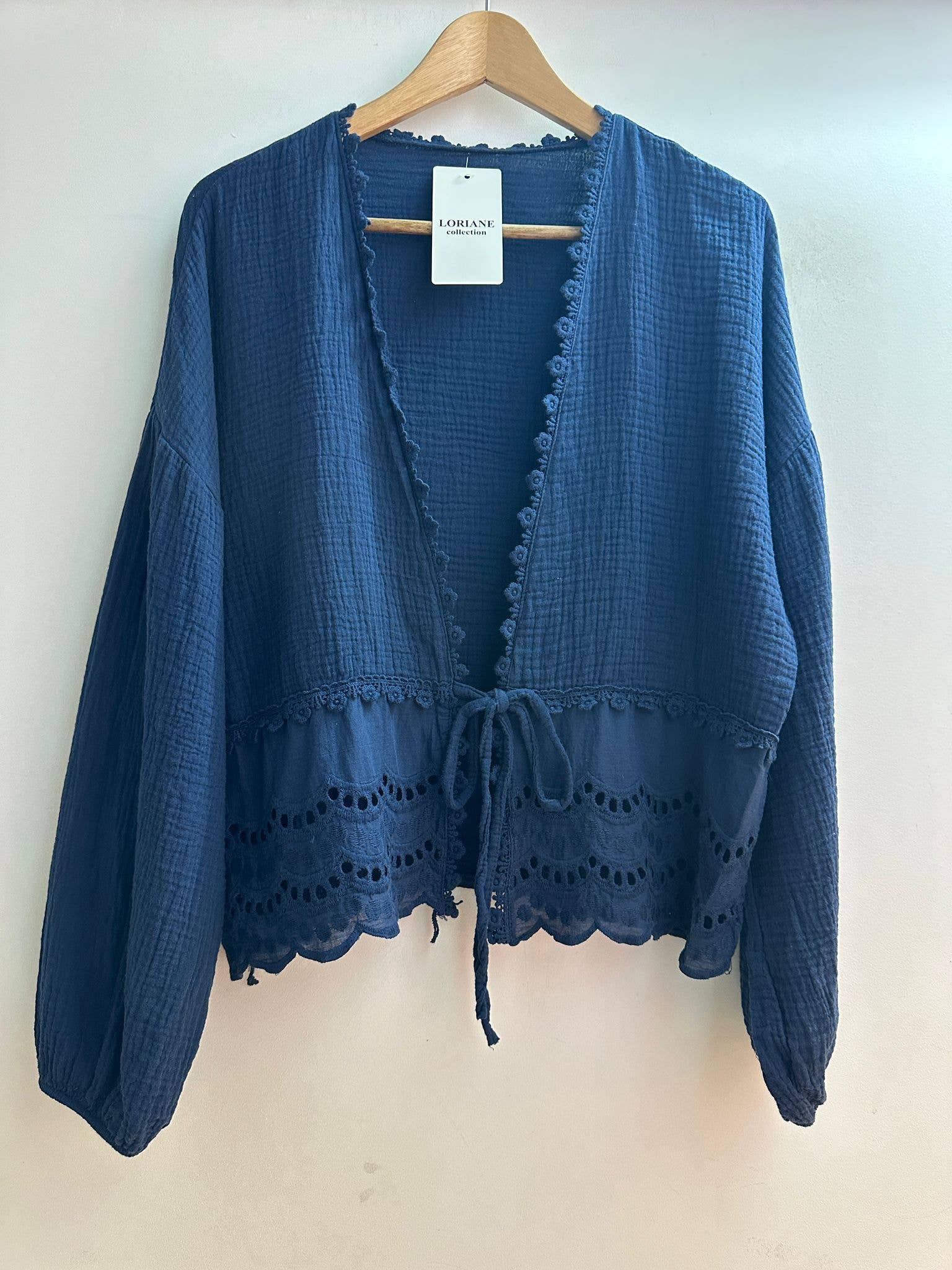 LORIANE - Wholesale Blouse - Women's - 22434 Plain blouse10