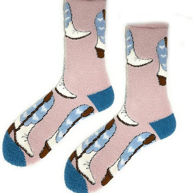 Disse Støvler | Damebløde Fuzzy Sokker for engroshandel hos Oooh Yeah/Sock It Up/Oooh Geez Slippers