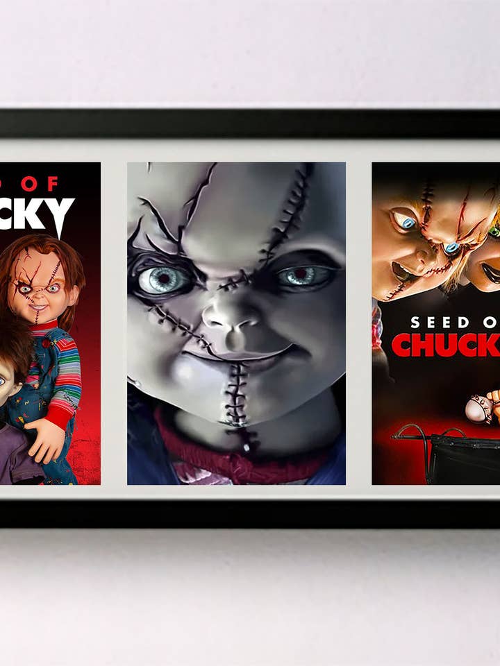 Chucky Seed Movie Exhibition Quality Deep Frame for wholesale by Crow Butterfly Horror