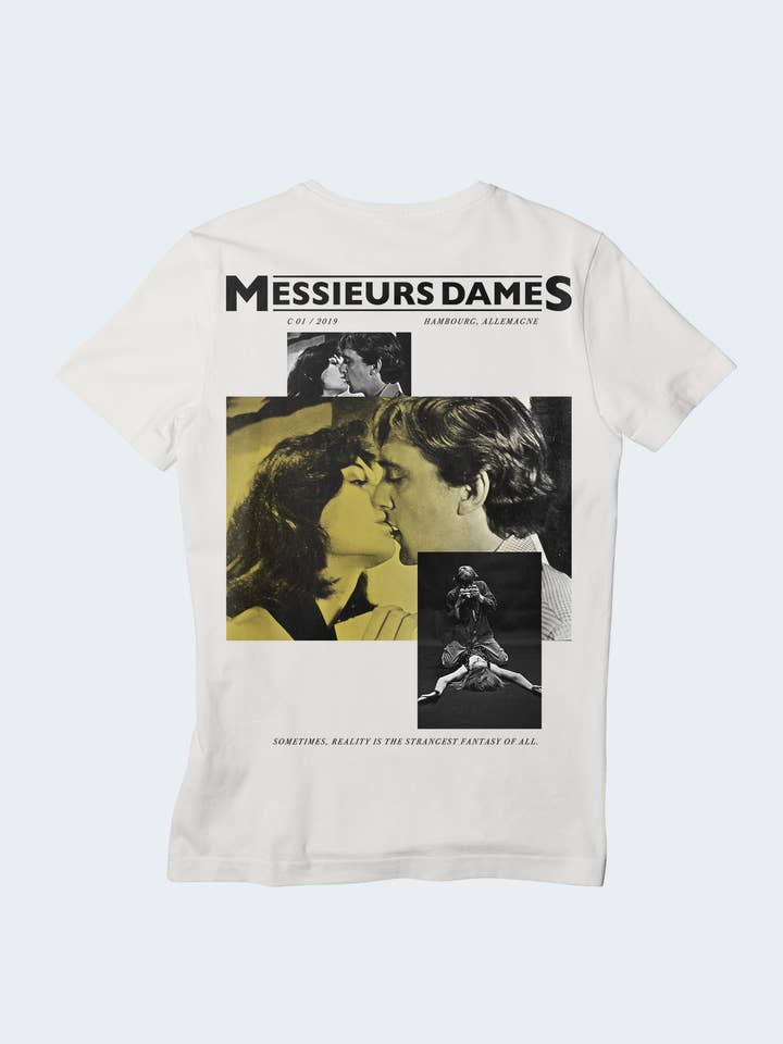 Blow Up Kiss T-Shirt for wholesale by MESSIEURS DAMES