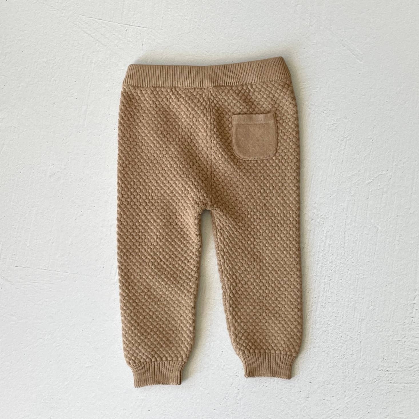 Viverano Organics - Wholesale Pants - Baby - Milan Earthy Sweater Knit Baby Legging Pants Organic Cotton6
