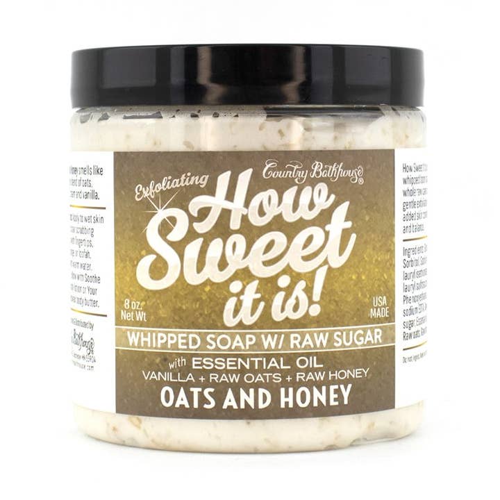 Hur söt det är vispad tvål - havre och honung för wholesale av Country Bathhouse