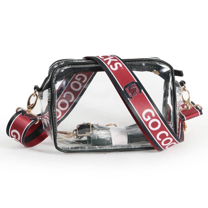 Bridget Clear Tas met Geweven Schouderbanden - South Carolina voor wholesale door Desden