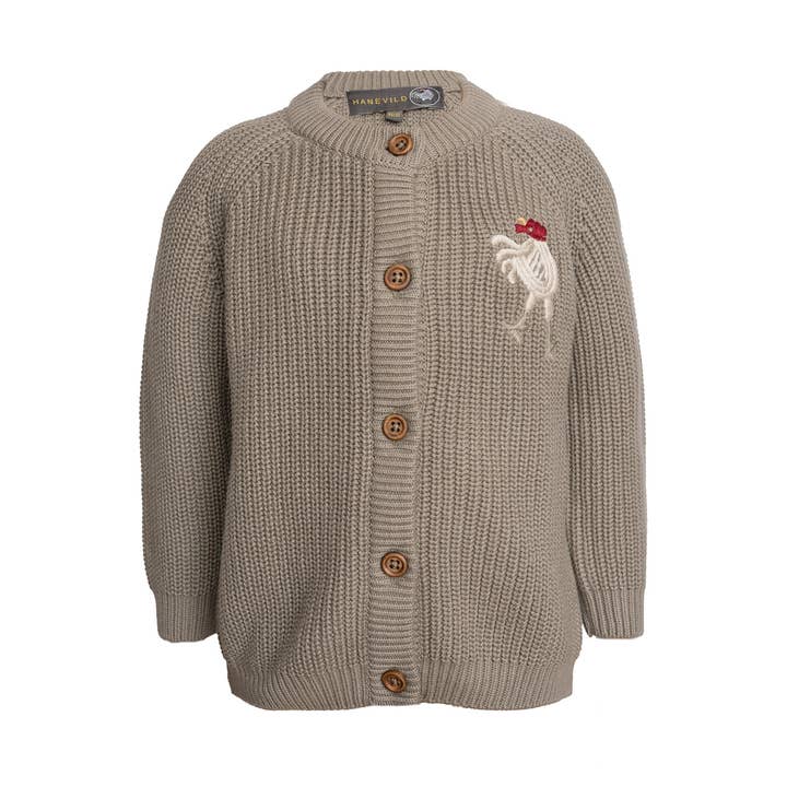 Kaj cardigan with wool for wholesale by hanevild