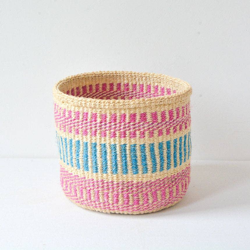 Crafts by Solid - Wholesale Basket - Handwoven Sisal Baskets - Colourful hues - XXS - XXL38