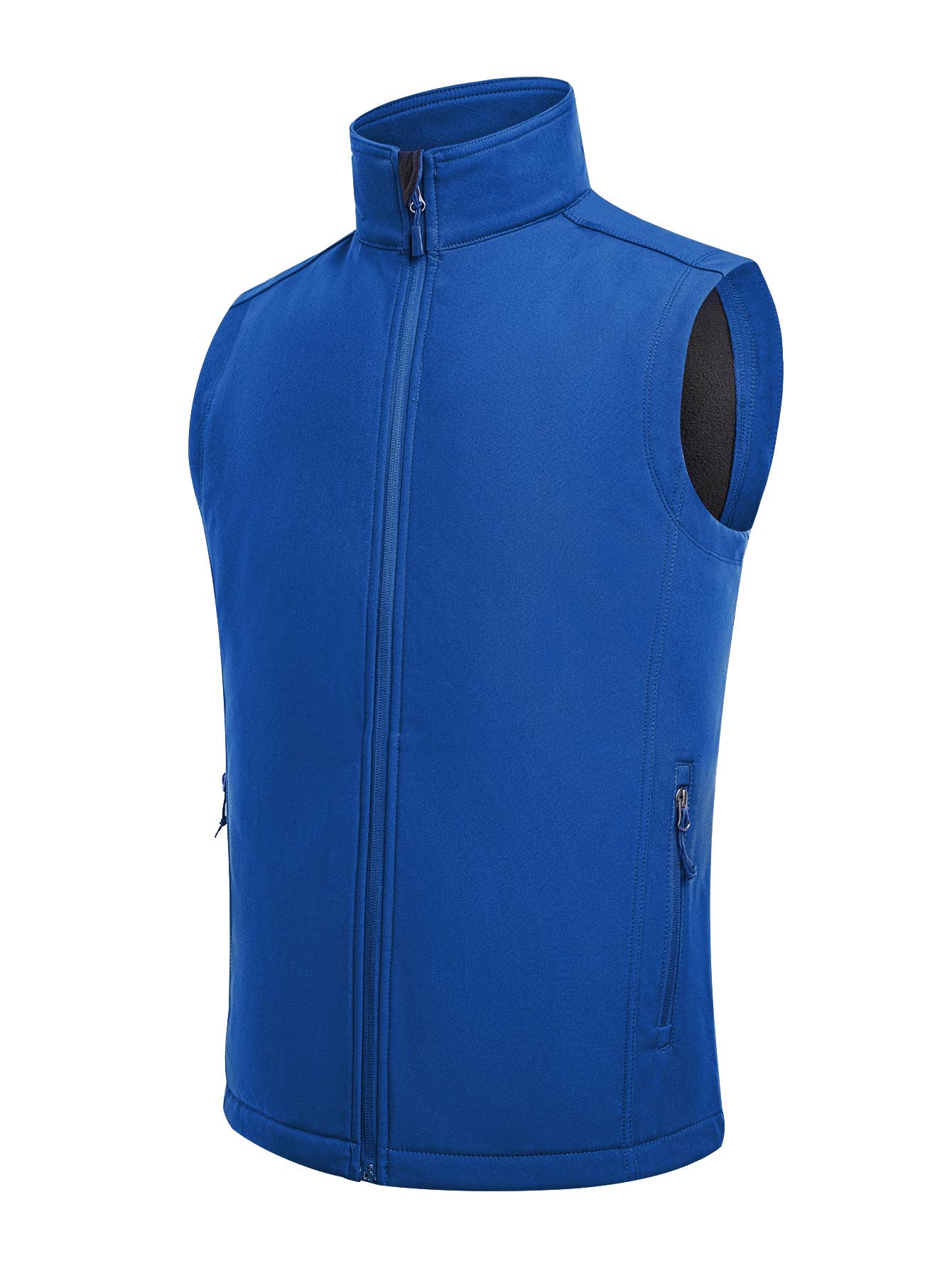 LeeHanTon - Wholesale Outerwear Vest - Men's - LeeHanTon Men’s Micro Fleece Lined Core Shell Vest3