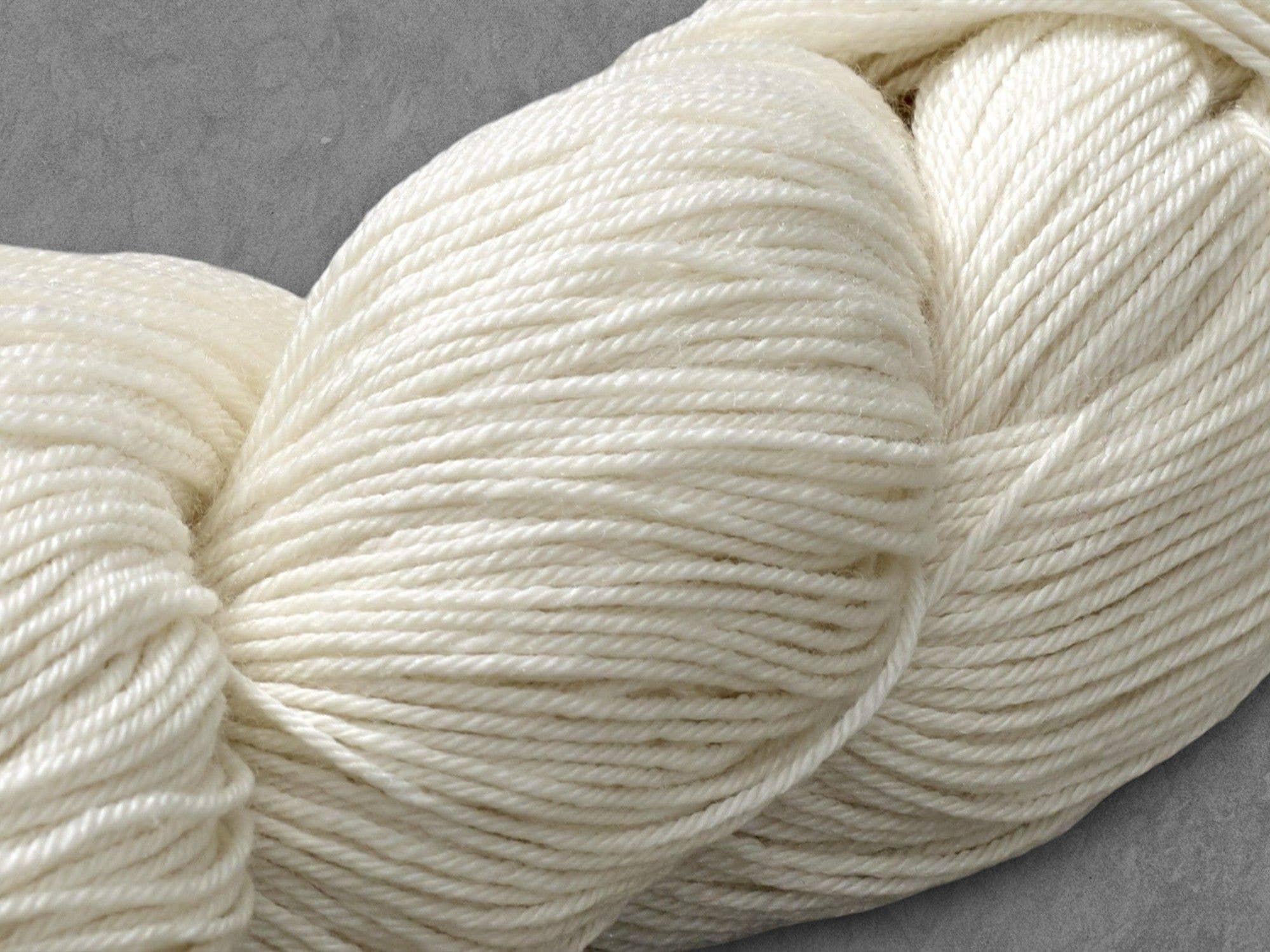 Rooster Undyed Yarns - Wholesale Yarn - Undyed Yarn: Bamboo Silk Sock Knitting Yarn2