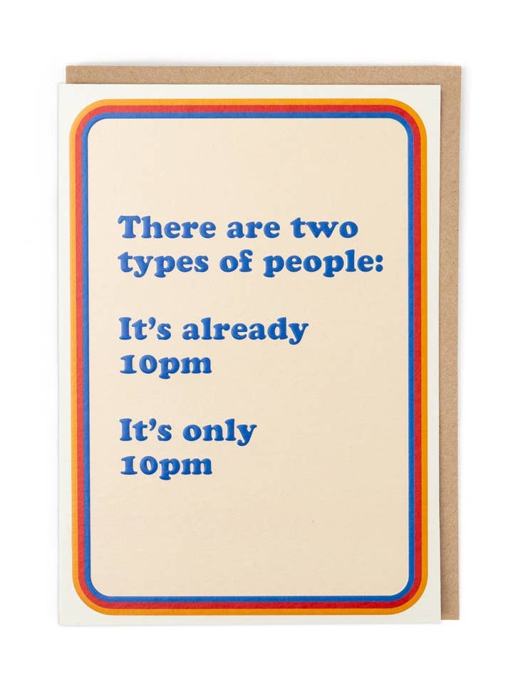 DOIS TIPOS DE PESSOAS por atacado de Cath Tate Cards