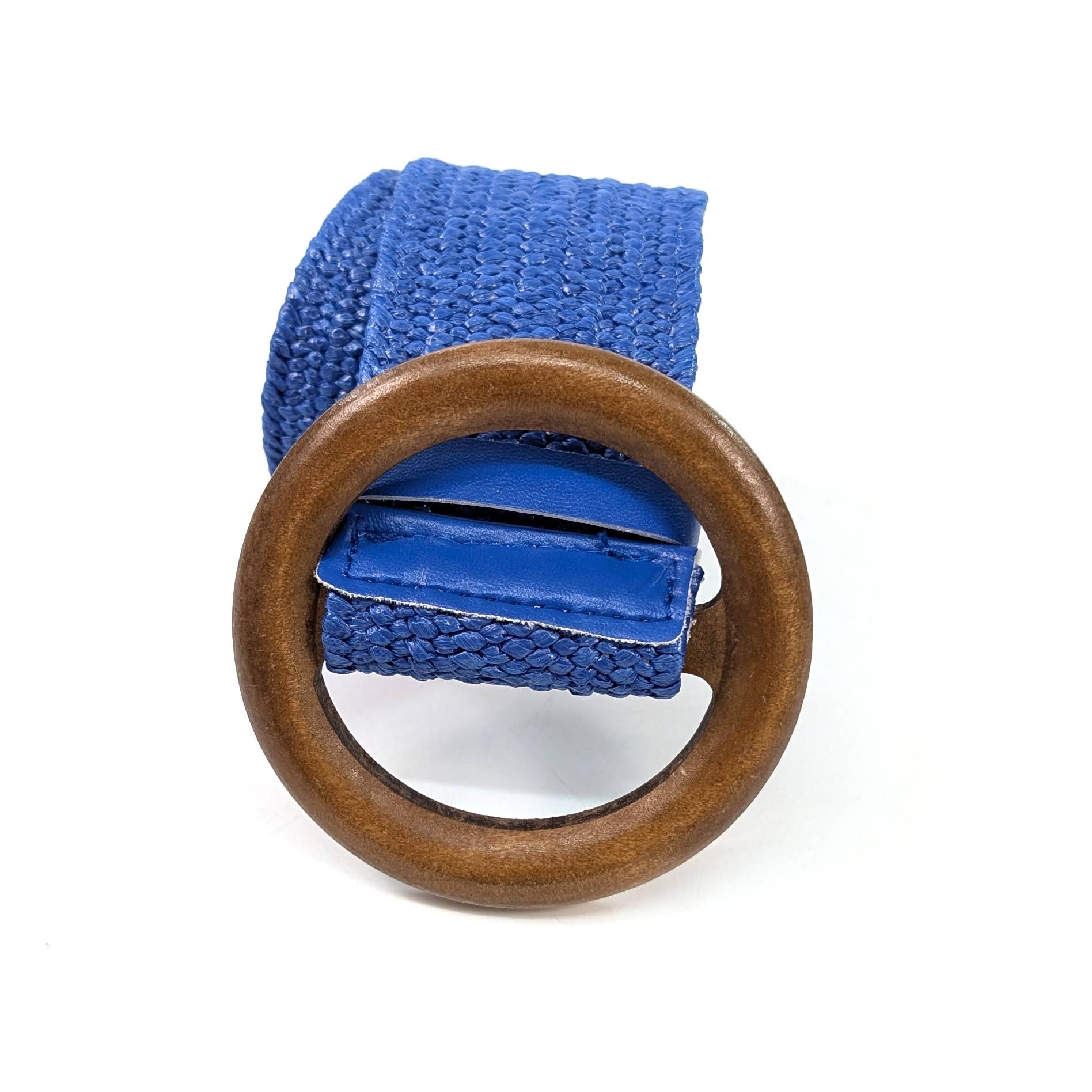 Black Ginger – wholesale Belt – Women's – Belted in Nature - Eco Friendly Paper Belt - Blue2