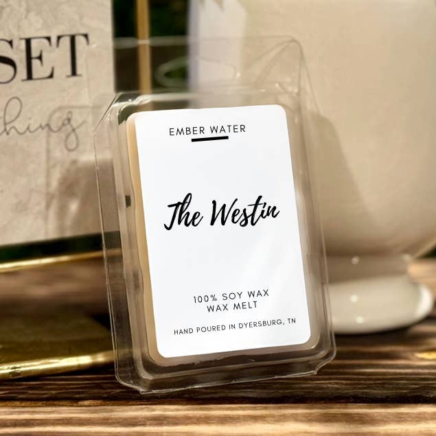 The Westin Wax Melt for wholesale by Ember Water