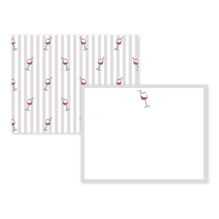 WINE BOUTIQUE BOX FLAT CARDS for wholesale by Donovan Designs
