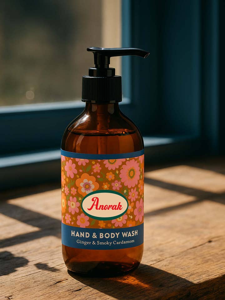 Anorak Nostalgic Flower Hand- & Körperwaschgel (490 ml) für den Großhandel von Anorak