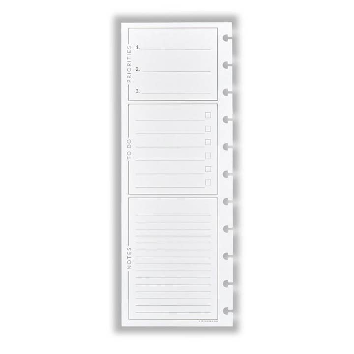 Levenger - Wholesale Planner - Circa Half-Sheet Planner (100 sheets)