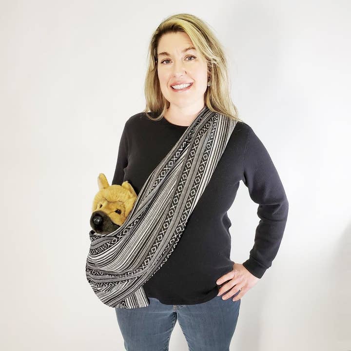 Walking Palm - Venta al por mayor Transportín - Gatos y perros - Sling para perros - Sal & Pepper Tejidos3