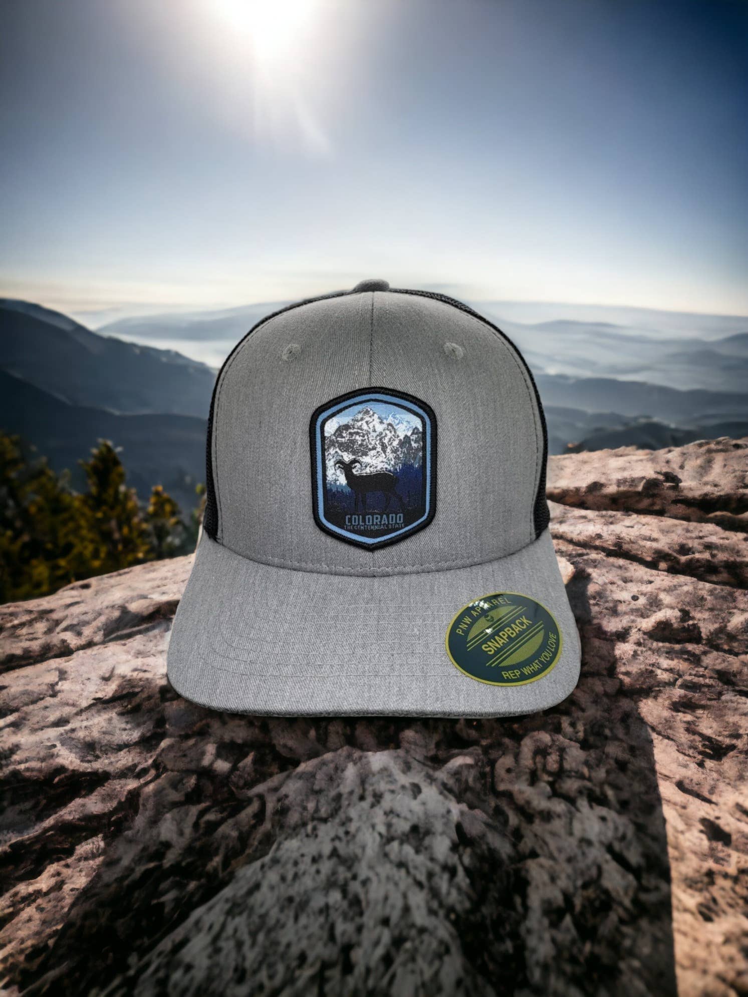 PNW Apparel - Wholesale Trucker Hat - Unisex - Colorado Trucker Hat – Centennial State Snapback11