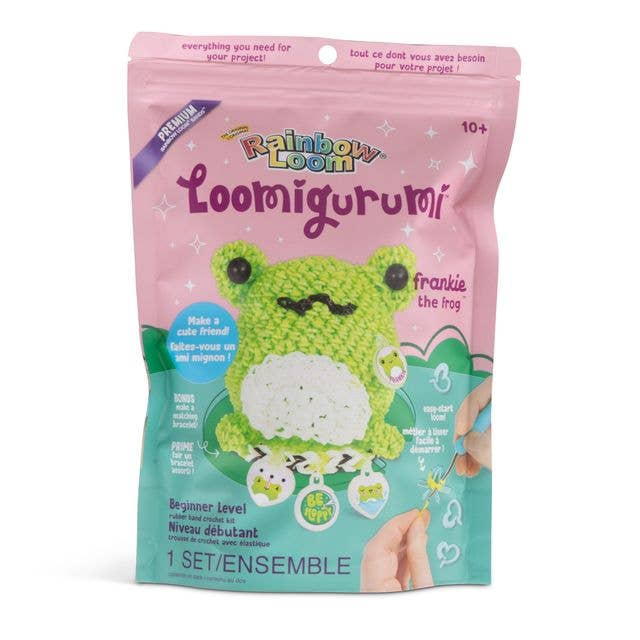 Kit Loomigurumi Grenouille pour la vente par Rainbow Loom