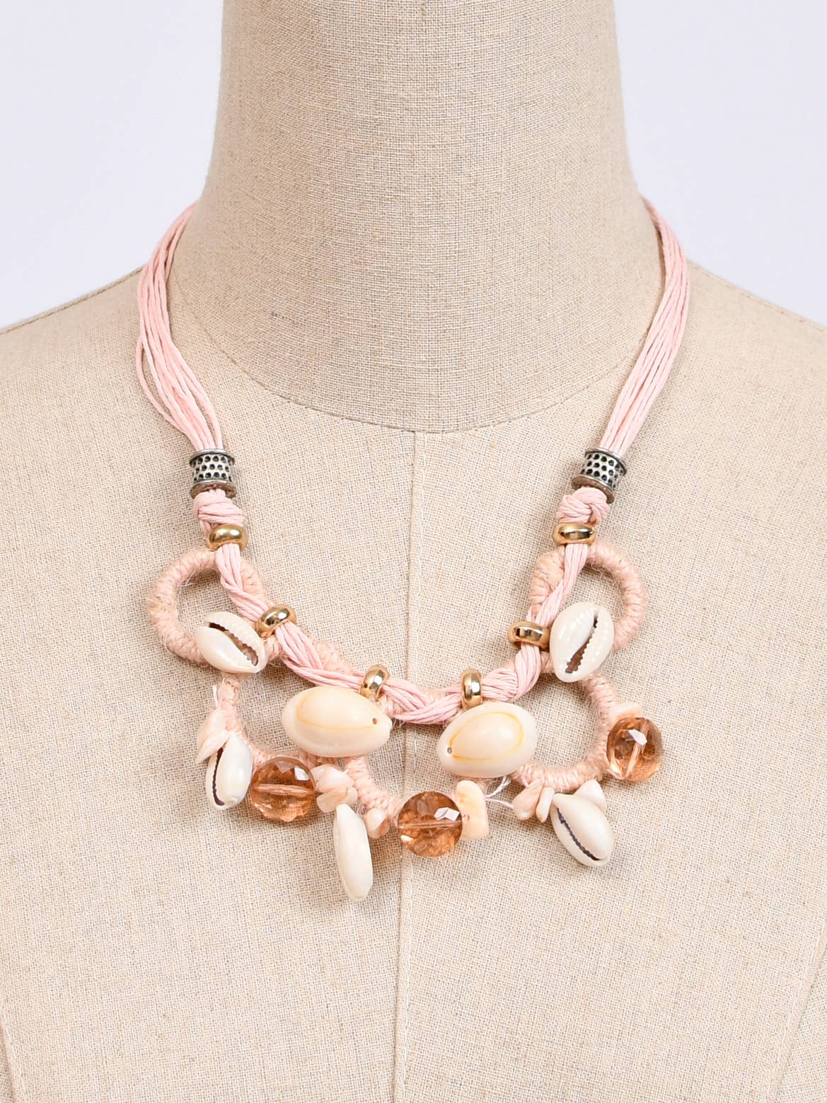 Victoria Moda - Wholesale Pendant/Charm Necklace - Short necklace with sea elements1