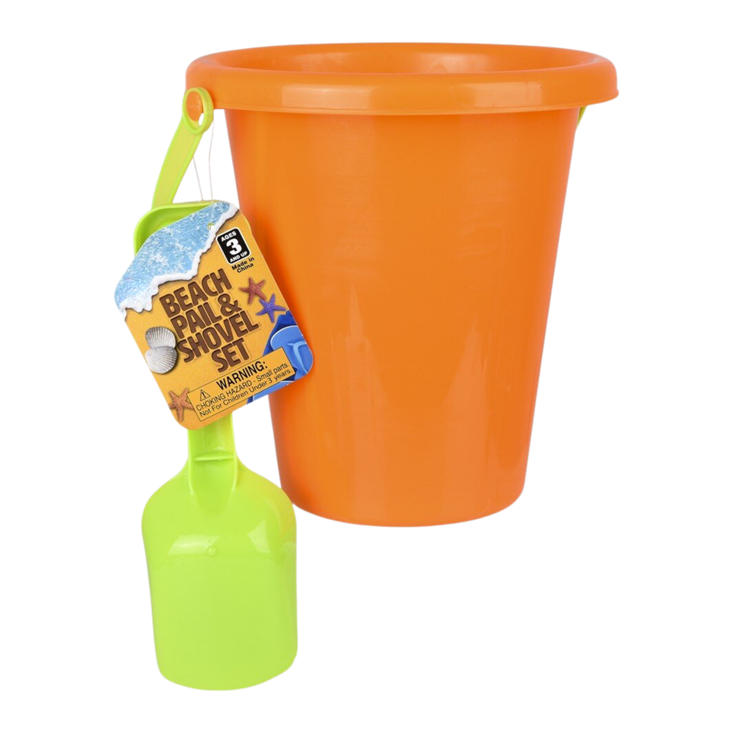 JSBlueRidge Toys - Wholesale Beach/Pool Toy - Kids & Baby - 7.5'' Beach Pail & Shovel Kids Play Set- Assorted3