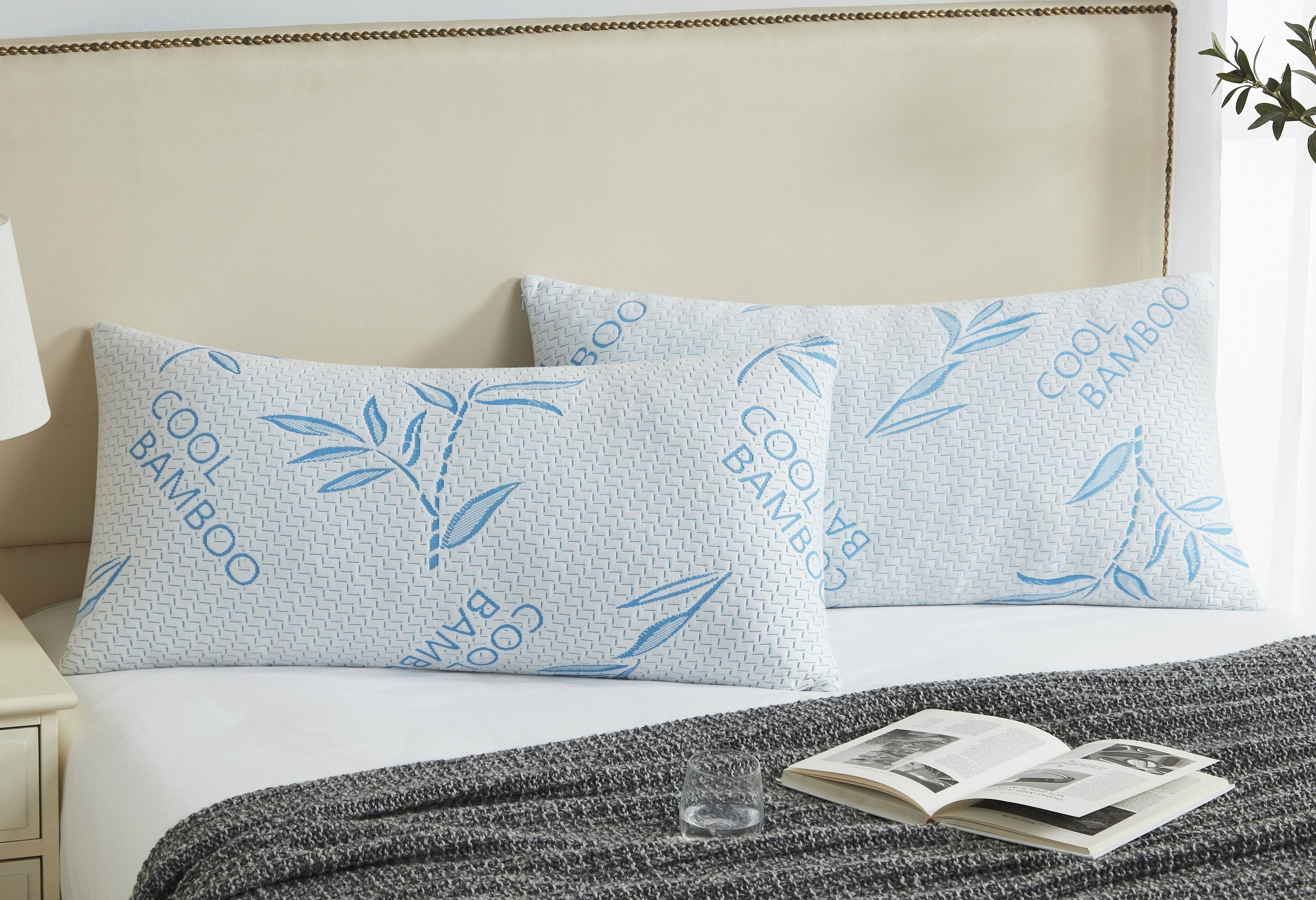 Okao Home Goods - Wholesale Bedding Pillow - Bamboo Pillow For Bed - Cool Bamboo Sleeping Pillow3