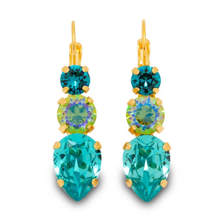 Chanelle Earrings Light Turquoise for wholesale by French Attic