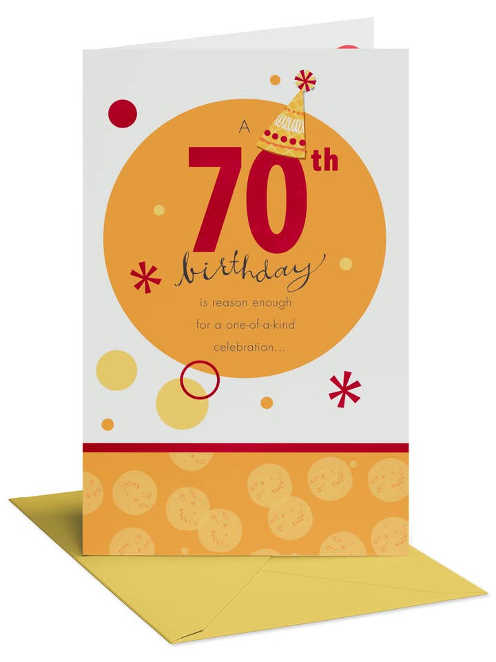 Anniversaire Âge 70 | AGTC | MD | 7255763 pour la vente par DICKENS INC.