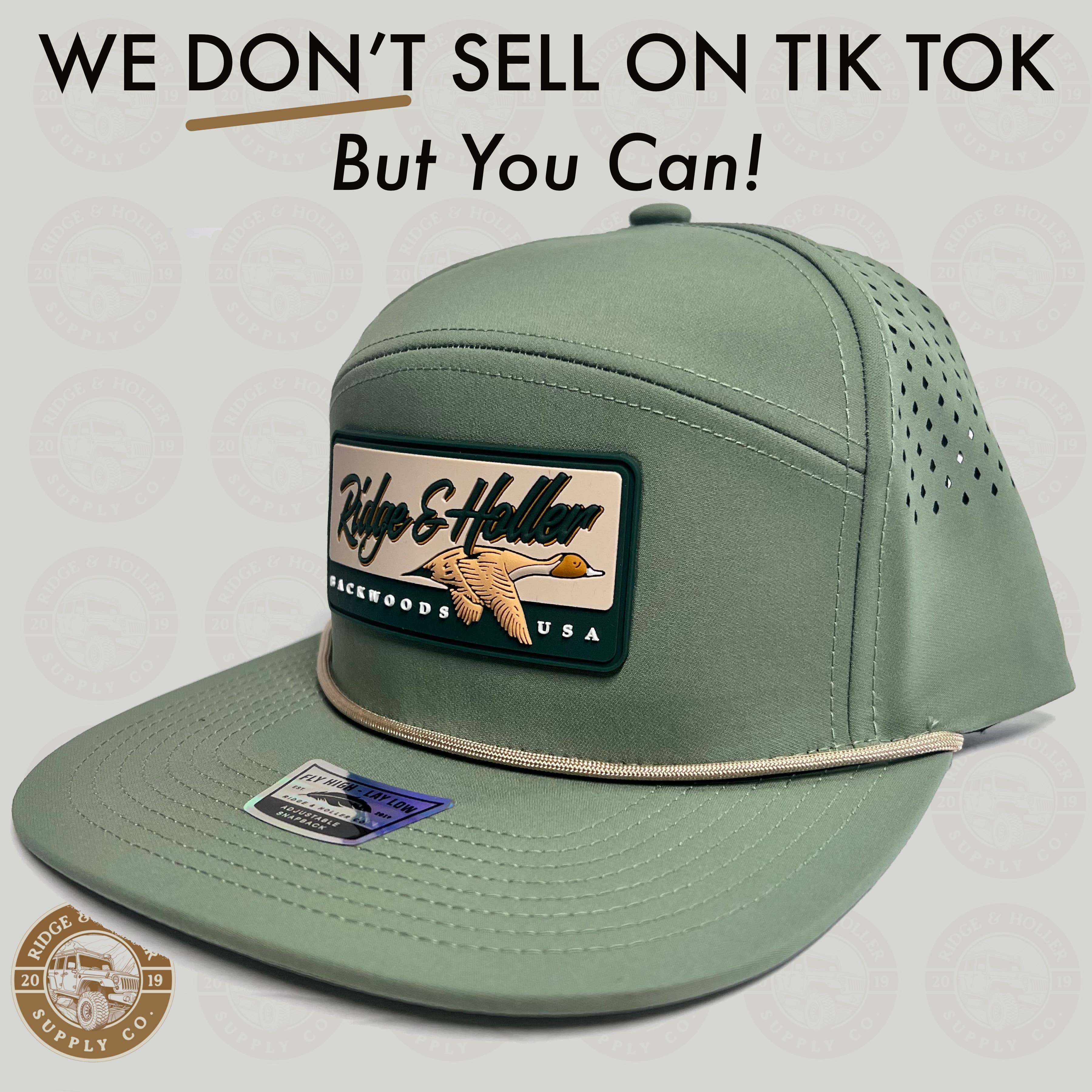 Ridge&Holler - Wholesale Trucker Hat - Unisex - Backwoods *PREORDER*3