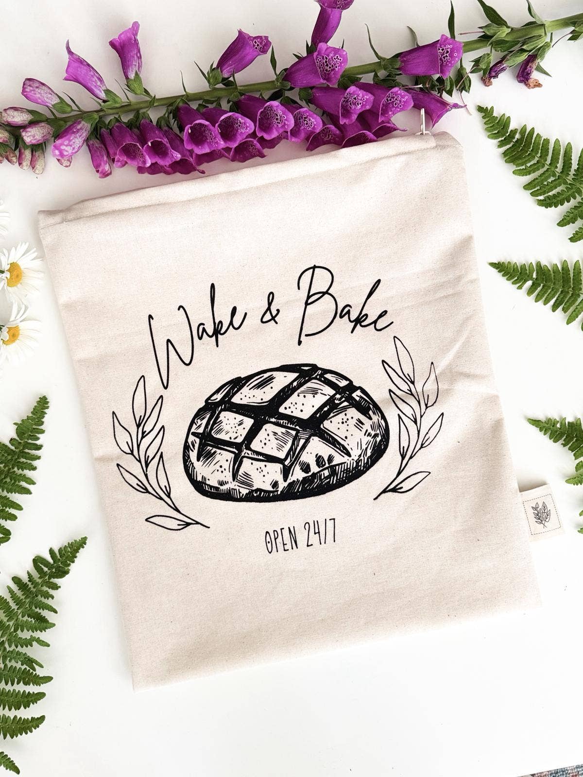 Your Green Kitchen - Wholesale Food Storage Wrap/Bag - Bread Storage Bag/ Wake & Bake/Lined Bag1