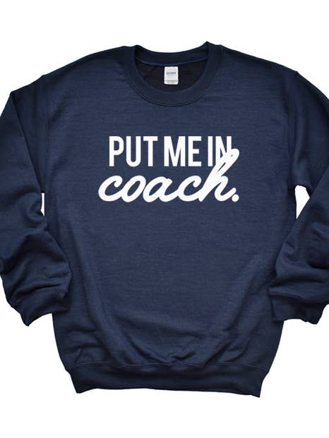 Felpa Put Me In Coach per la vendita all'ingrosso da parte di Wildberry Waves