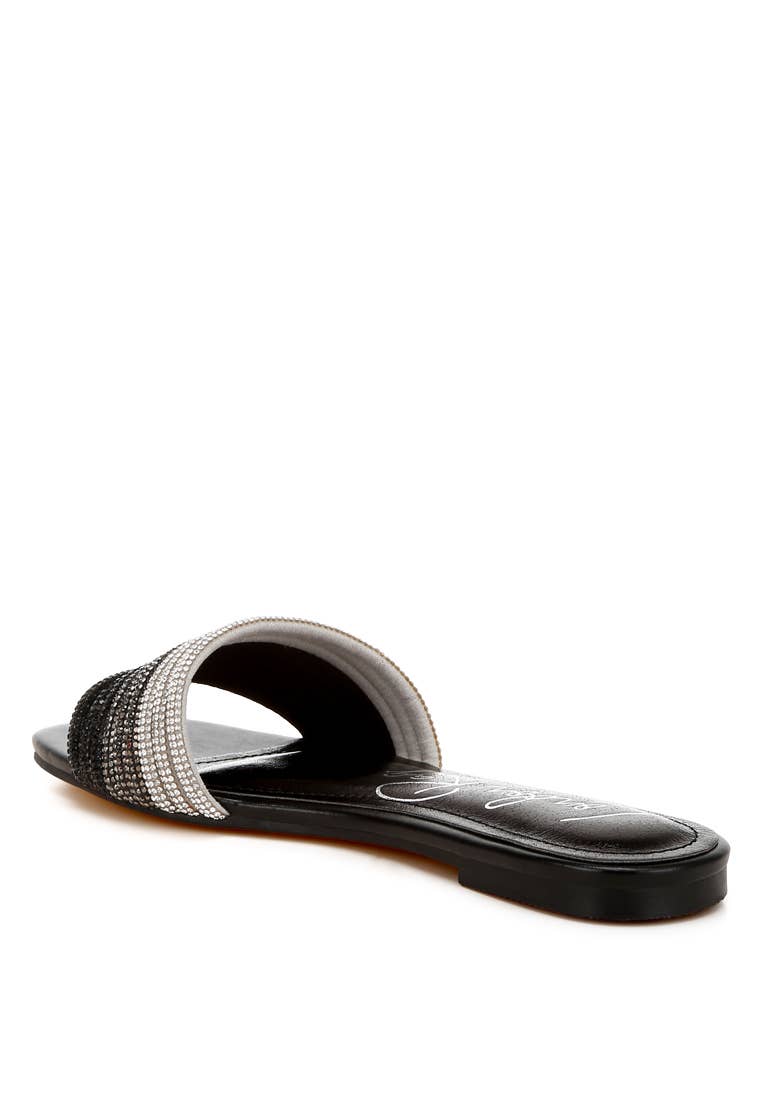 Rag Company - Wholesale Flats/Loafers - Women's - Chrisy Rhinestone Strap Slip On Flats12