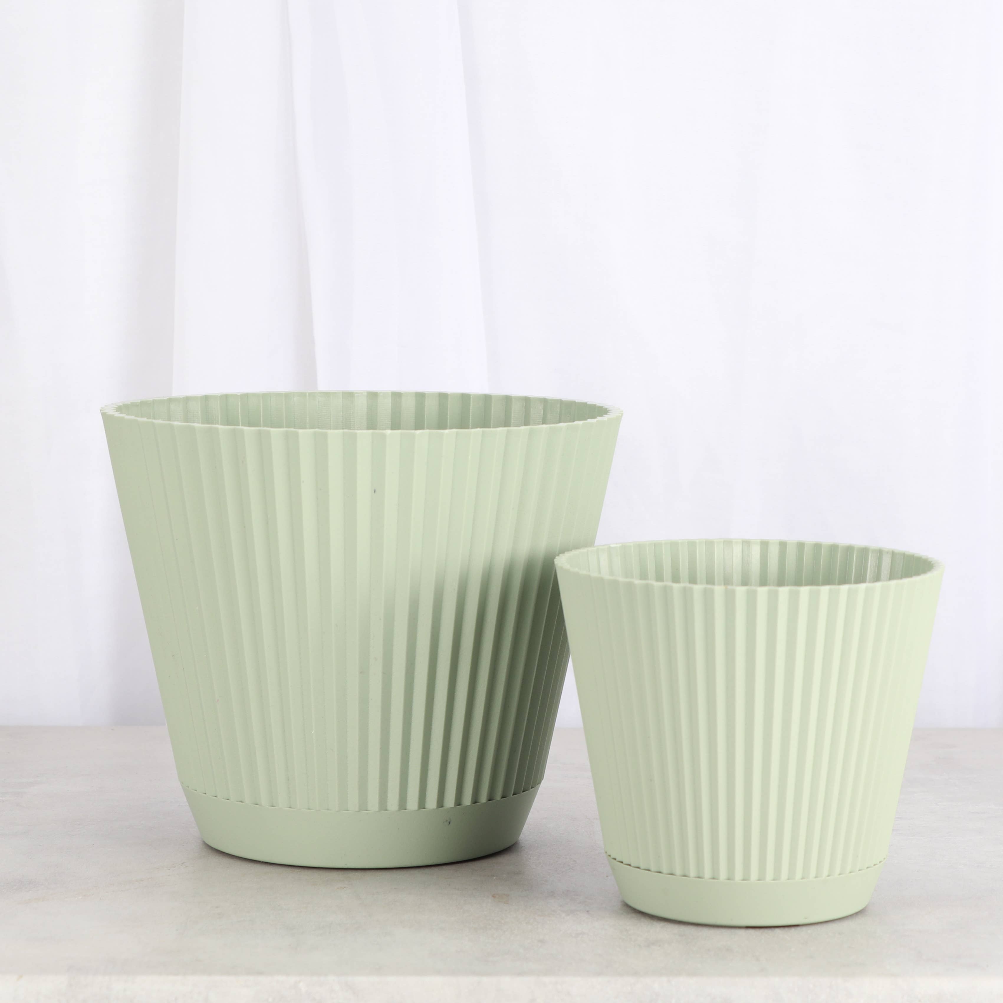 Thorsen's Greenhouse - Vente Pot - Pot décoratif à volants pour plantes - Options 4" et 6"10