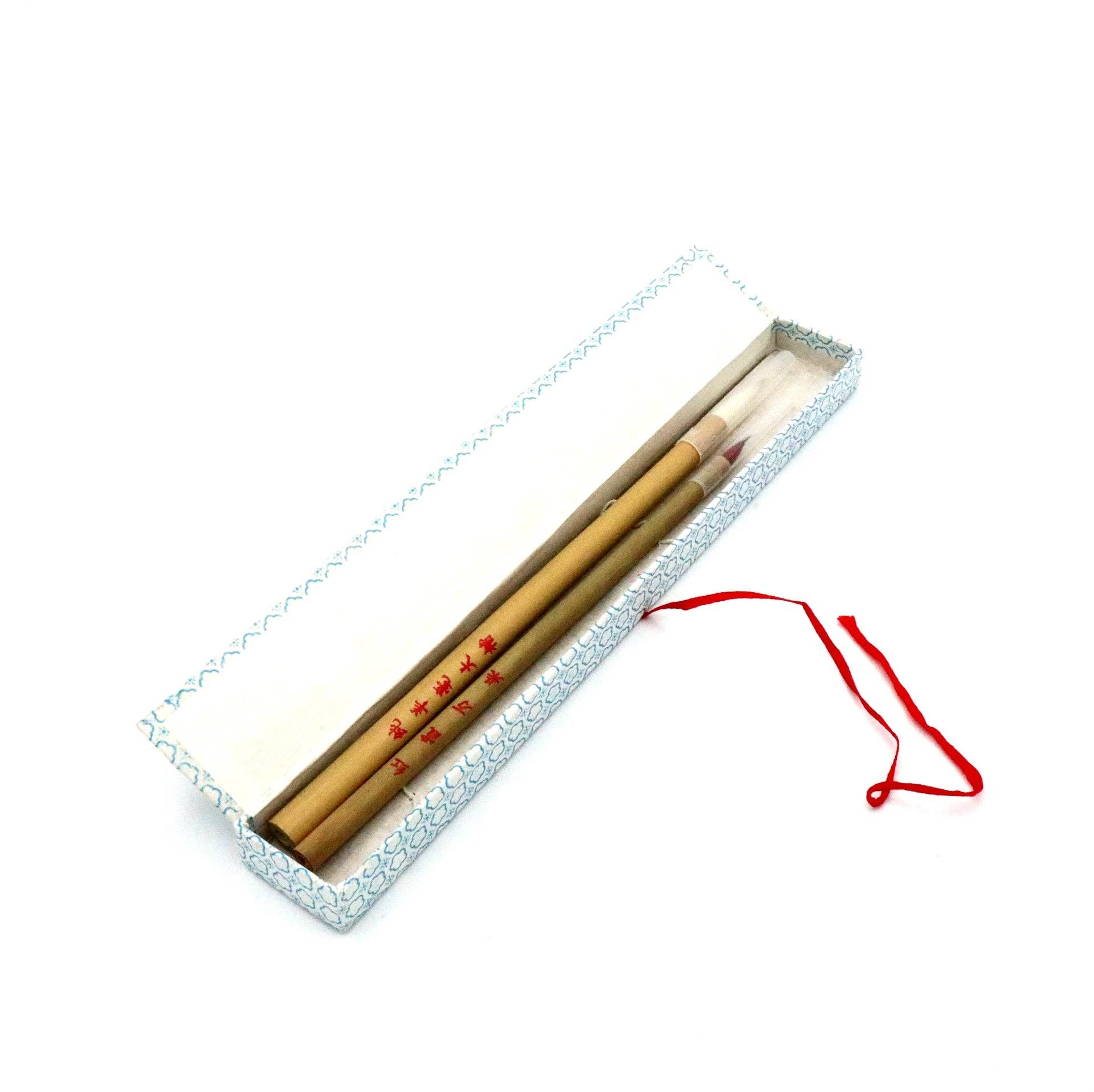 Nobel Arts - Wholesale Paint/Wax Brush - Goat Hair Bamboo Brush - Set Of 30