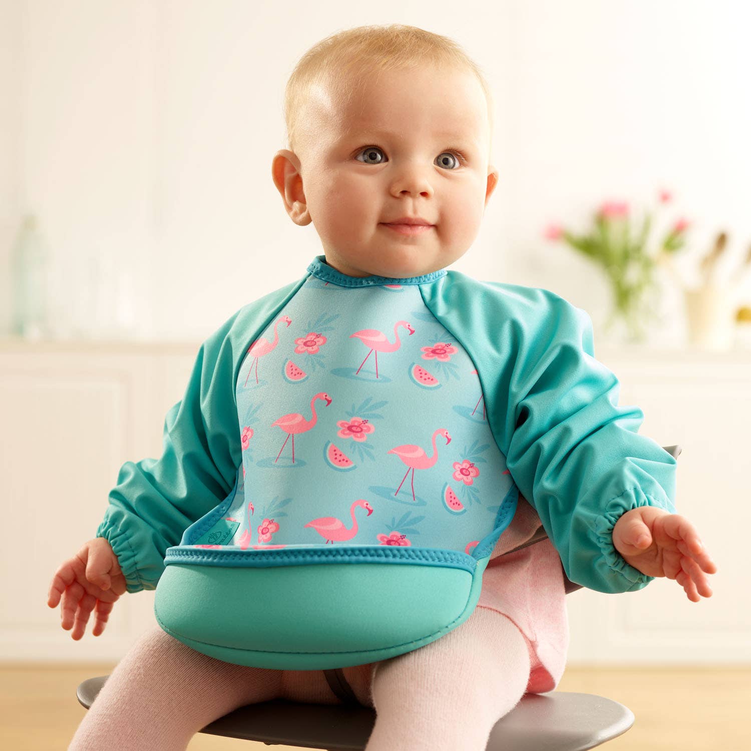 Bibetta - Wholesale Bib - Baby - UltraBib™ - Neoprene Waterproof Weaning Bib with Sleeves18